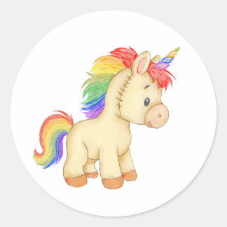 Strooi de wereld met magie ronde sticker