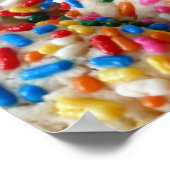 Strooi koekjes Leuke bakfotografie Poster (Hoek)