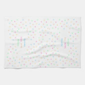 "Strooi meer plezier rond" Theedoek (Horizontaal)