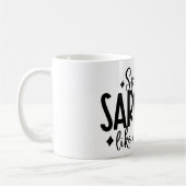 Strooi Sarcastische Grappige Koffie Koffiemok (Links)