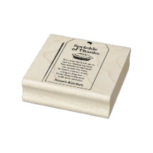 Strooi van Bedankt Stempel