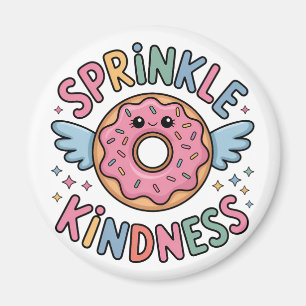 Strooi vriendelijkheid donut magneet