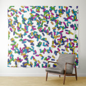 strooipatroon wandkleed (In Situ (horizontaal))