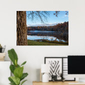 Strooisel op het water van het Poster Haviland Cov (Thuiskantoor)