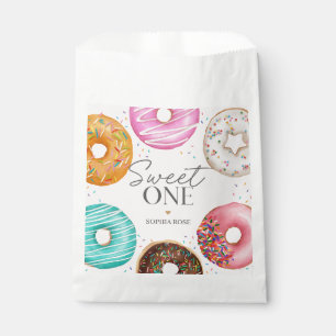 Strook Donut Sweet ONE 1e verjaardagsfeestje Bedankzakje