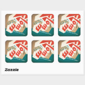 STROOM 1923 VIERKANTE STICKER (Vel)