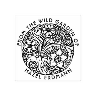  STROOM BOUQUET GARDEN STAMP 	RUBBERSTEMPEL