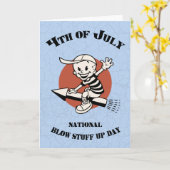 Stroom dag omhoog kaart (Gele Bloem)