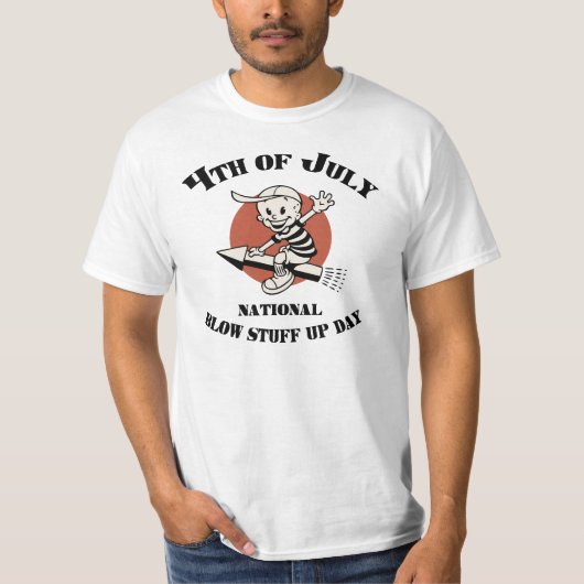 Stroom dag omhoog t-shirt (Voorkant)