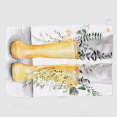 Stroom en groei I Golfhanddoek (Horizontaal)