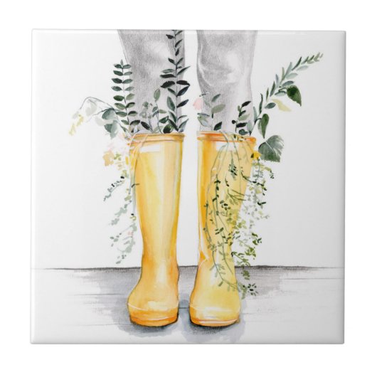 Stroom en groei I Tegeltje (Voorkant)