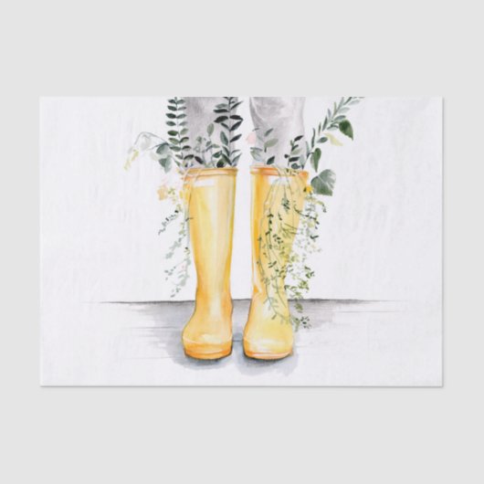 Stroom en groei I Tissuepapier (Voorkant)