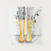 Stroom en groei I Wandkleed (Voorkant)