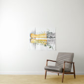 Stroom en groei I Wandkleed (In Situ (horizontaal))