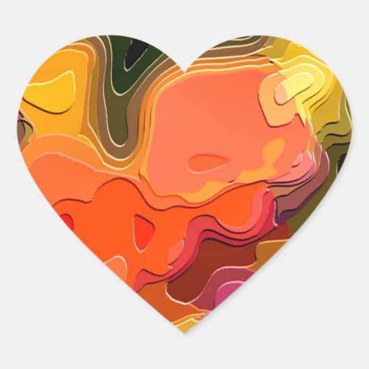 STROOM GARDEN HART STICKER (Voorkant)