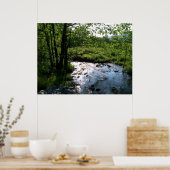 Stroom in Cades Cove Poster (Keuken)