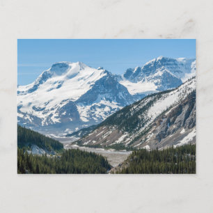 Stroom langs Icefields Parkway Highway 93 - Canada Briefkaart