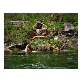 "Stroom van de Mill" Foto Afdruk