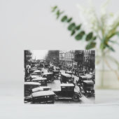  stroom van het Verkeer van het Detroit Briefkaart (Staand voorkant)