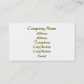 STROOM VISITEKAARTJE (Achterkant)