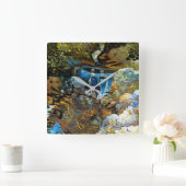 STROOM WATerval Vierkante Klok (Huis)