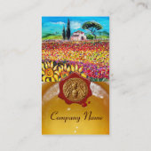 STROOMGEBIEDEN, HONIG RODE WAXSEAL, BEEKEEPER VISITEKAARTJE (Achterkant)