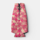 Stroomgeometrisch patroon flesjeskoeler (Achterkant)