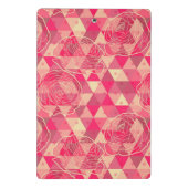 Stroomgeometrisch patroon mini klembord (Achterkant)