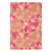 Stroomgeometrisch patroon mini klembord (Achterkant)