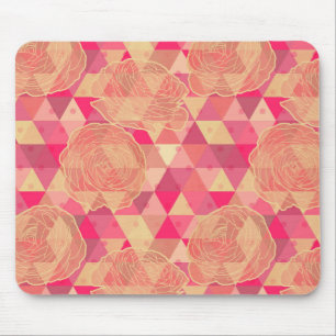 Stroomgeometrisch patroon muismat