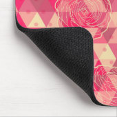 Stroomgeometrisch patroon muismat (Hoek)