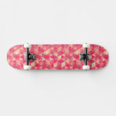 Stroomgeometrisch patroon skateboard (Horizontaal)