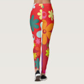 Stroomkabel Hippie Leggings (Achterkant)