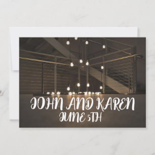 STROOMLICHTEN WEDDING INVITATIONS CUSTOM KAART