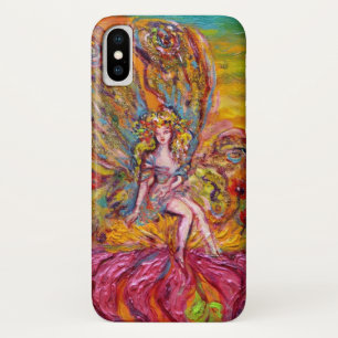 STROOMMELING OP DE PINK IRIS Fantasy iPhone X Hoesje