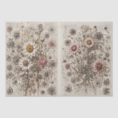 Stroommix van wilde bloemen - decoupage - tissuepapier (Voorkant)