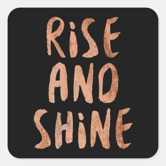 Stroomoffertes I Vierkante Sticker (Voorkant)