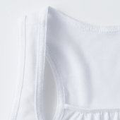 Stroomtank Tanktop (Detail - Nek (wit))