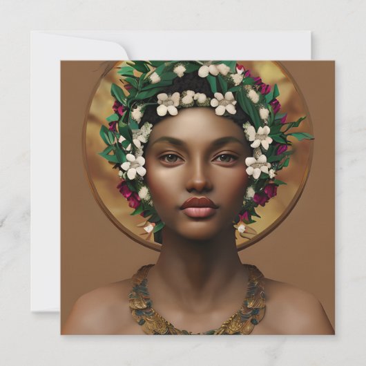 Stroomtoevoer | Afrikaans-Amerikaanse koningin (Voorkant)