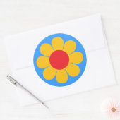 Stroomverbruik Ronde Sticker (Envelop)