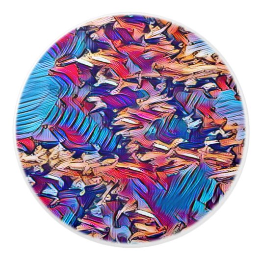 STROOMWATER KERAMISCHE KNOP (Voorkant)