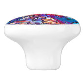 STROOMWATER KERAMISCHE KNOP (Zijkant)