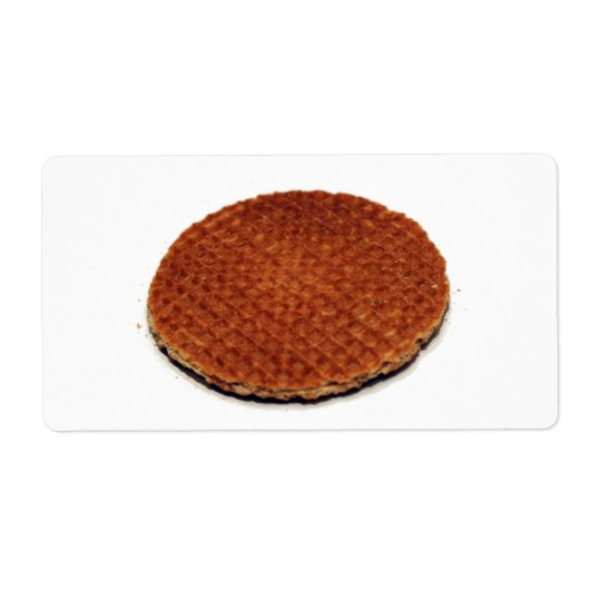 Stroopwafel Etiket (Voorkant)