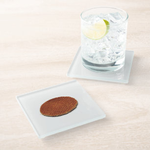 Stroopwafel Glazen Onderzetter