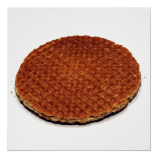 Stroopwafel Perfect Poster (Voorkant)