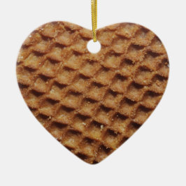 Stroopwafels Keramisch Ornament