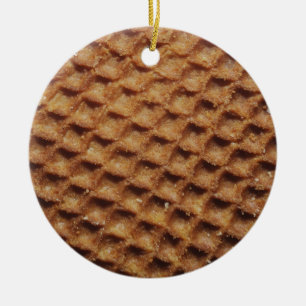 Stroopwafels Keramisch Ornament