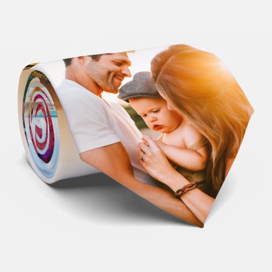 Stropdas 6 Afgedrukte foto-sjabloon Rand (Opgerold)