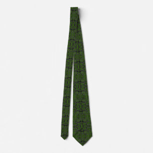 Stropdas aangepaste kleuren - Green Greenery Natur