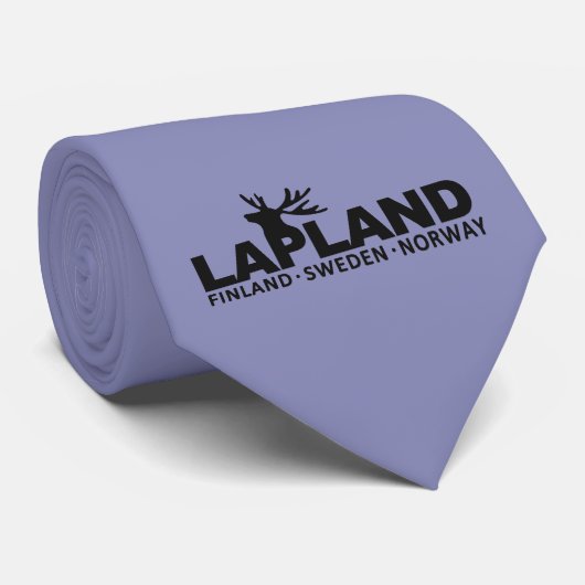 STROPDAS aangepaste LAPLAND-kleur (Opgerold)